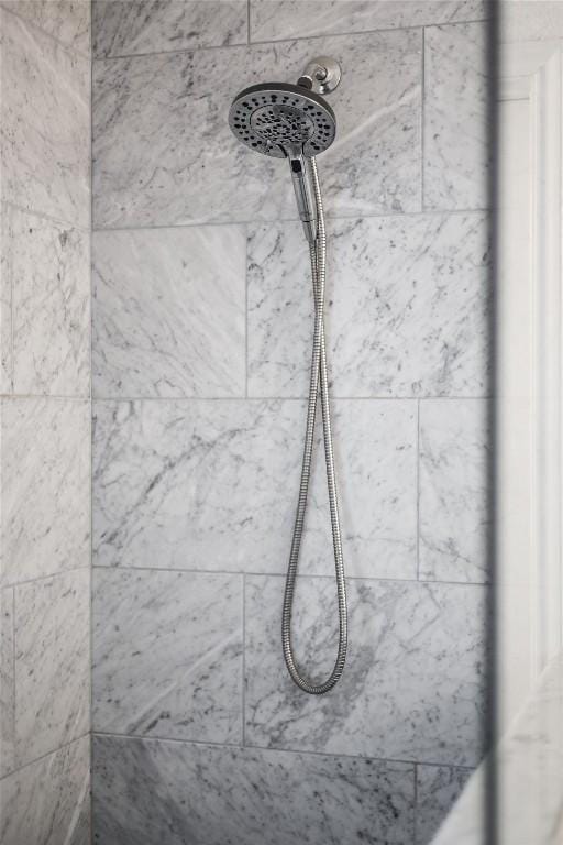 14516 Wharton Park Trl, Austin, TX 78717 - bathroom view of a tile shower
