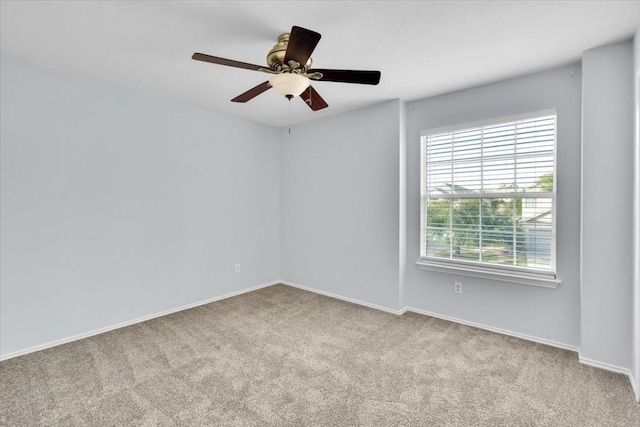 16101 Mcdows Hole Ln, Austin, TX 78717 - unfurnished room with carpet flooring and a ceiling fan
