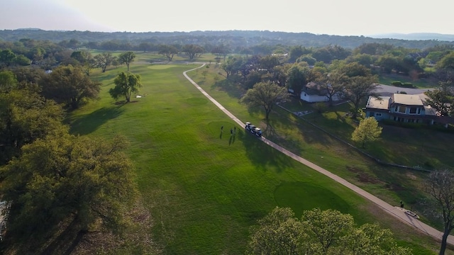aerial view with a rural view and a forest view