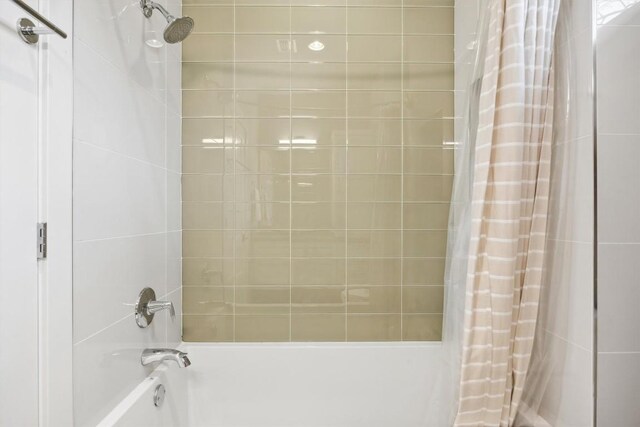 1506 Payne Ave Unit A, Austin, TX 78757 - full bathroom with shower / bath combo with shower curtain