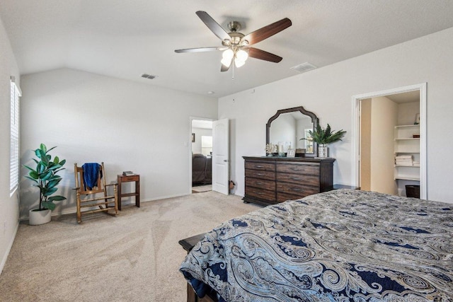 759 Ocelot Ct, Seguin, TX 78155 - carpeted bedroom featuring ceiling fan and baseboards