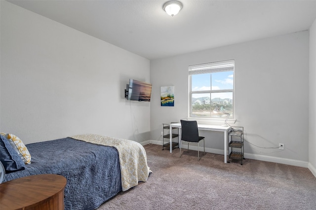 308 Highland Village Cv, Austin, TX 78738 - bedroom featuring carpet, baseboards, and a desk
