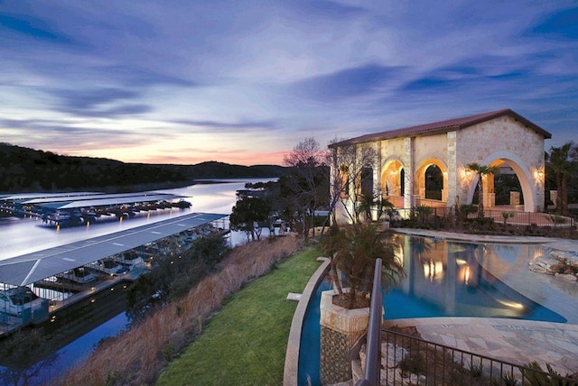 308 Highland Village Cv, Austin, TX 78738 - view of swimming pool