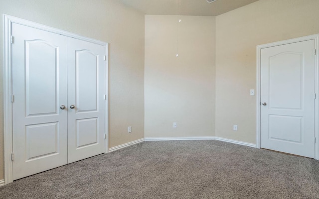 8021 Arezzo Dr, Round Rock, TX 78665 - unfurnished bedroom featuring carpet floors, baseboards, and a closet