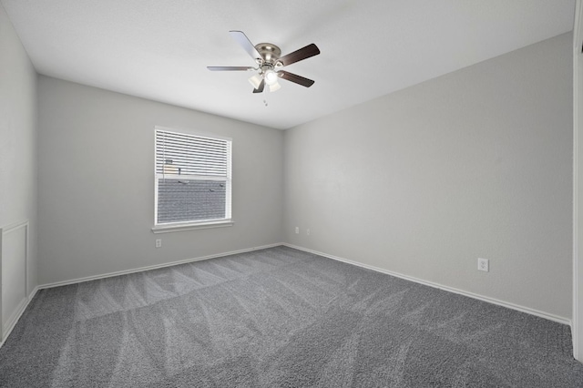 720 Northcreek Blvd, Leander, TX 78641 - carpeted spare room featuring ceiling fan and baseboards
