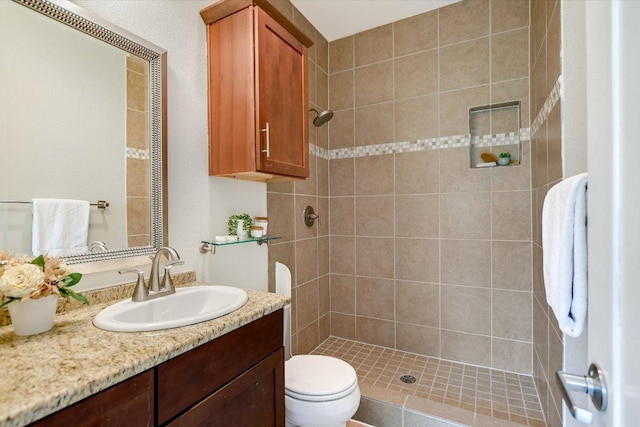 802 S 1st St Unit 225, Austin, TX 78704 - bathroom featuring vanity and a tile shower