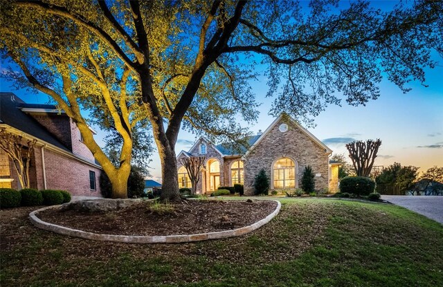 10005 Cormorant Cv, Austin, TX 78730 - view of front facade with brick siding