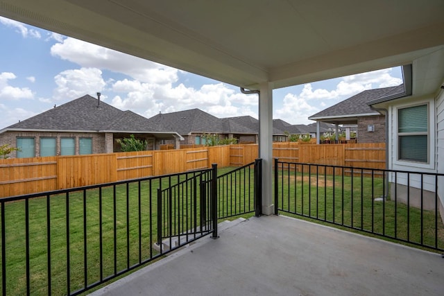 341 Fawn River Run, Kyle, TX 78640 - balcony with a patio area