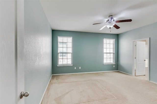868 Water Hyacinth Loop, Leander, TX 78641 - carpeted empty room featuring ceiling fan and healthy amount of natural light