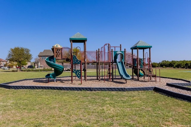 868 Water Hyacinth Loop, Leander, TX 78641 - communal playground with a lawn