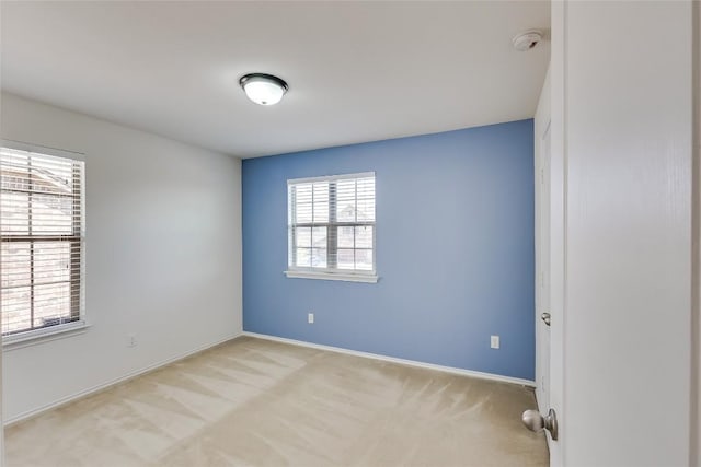 868 Water Hyacinth Loop, Leander, TX 78641 - empty room with a smoke detector and light colored carpet