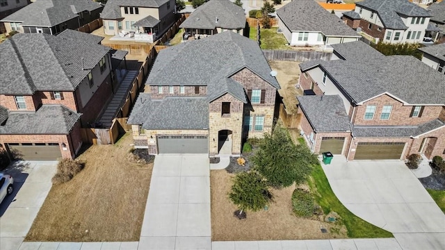 2316 Centennial Loop, Round Rock, TX 78665 - aerial perspective of suburban area