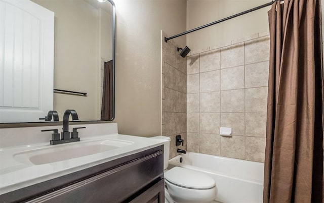 296 Elderberry Rd, Austin, TX 78737 - bathroom featuring vanity and shower / tub combo