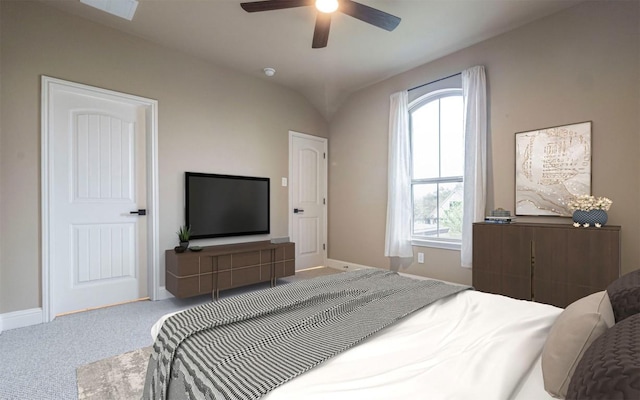 296 Elderberry Rd, Austin, TX 78737 - carpeted bedroom featuring baseboards and a ceiling fan