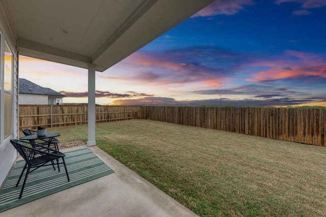 11808 Dillon Falls Dr, Austin, TX 78747 - fenced backyard with a patio