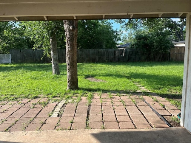 313 Golden Oaks Dr, Georgetown, TX 78628 - view of yard with a patio