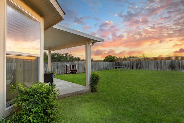 301 Drystone Trl, Liberty Hill, TX 78642 - view of yard with a patio area
