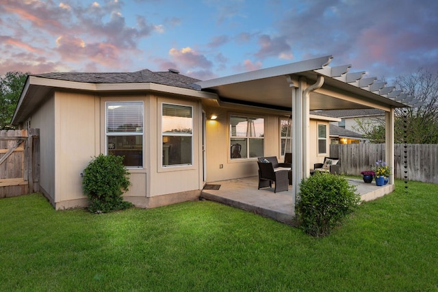 301 Drystone Trl, Liberty Hill, TX 78642 - rear view of property featuring a patio area