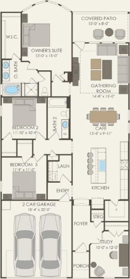 417 Singing Dove Way, Liberty Hill, TX 78642 - view of home floor plan