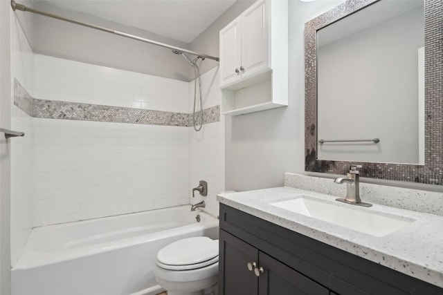 11404 Walnut Ridge Dr Unit 5, Austin, TX 78753 - full bathroom with vanity, toilet, and bathing tub / shower combination