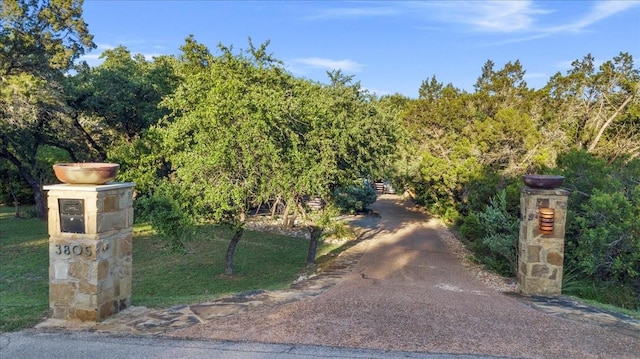 3805 Turkey Creek Dr, Austin, TX 78730 - view of gate