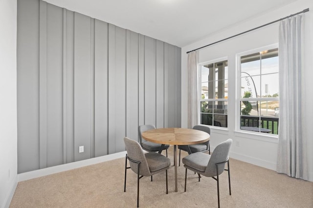 100 Silent Grove Ct, Georgetown, TX 78642 - dining room featuring light colored carpet