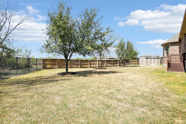 3036 Margarita Loop, Round Rock, TX 78665 - fenced backyard with a storage shed