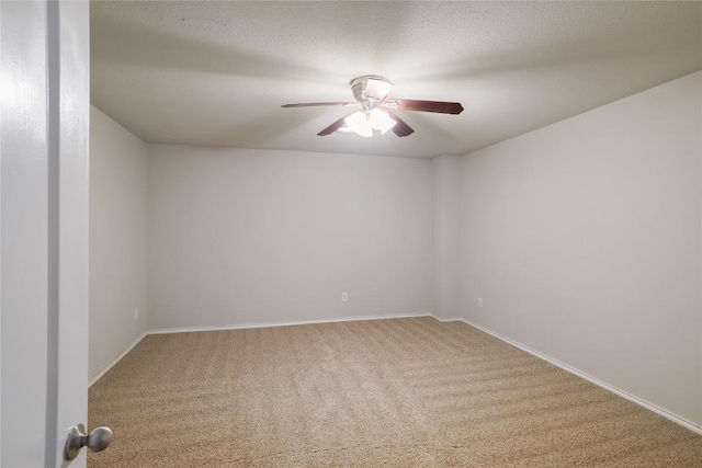 19803 Mallard Pond Trl, Pflugerville, TX 78660 - empty room with carpet flooring and a ceiling fan