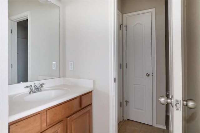 19803 Mallard Pond Trl, Pflugerville, TX 78660 - bathroom featuring vanity and tile patterned floors