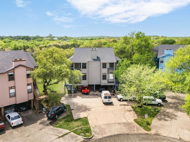 5306 Indio Cv, Austin, TX 78745 - aerial view of property and surrounding area