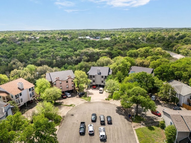 5306 Indio Cv, Austin, TX 78745 - aerial view of residential area with a forest
