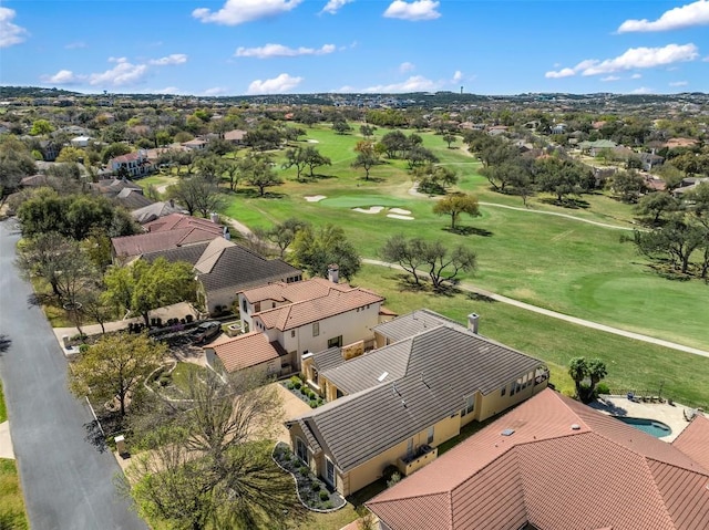 6 Radnor Dr, Austin, TX 78738 - aerial perspective of suburban area featuring a golf club