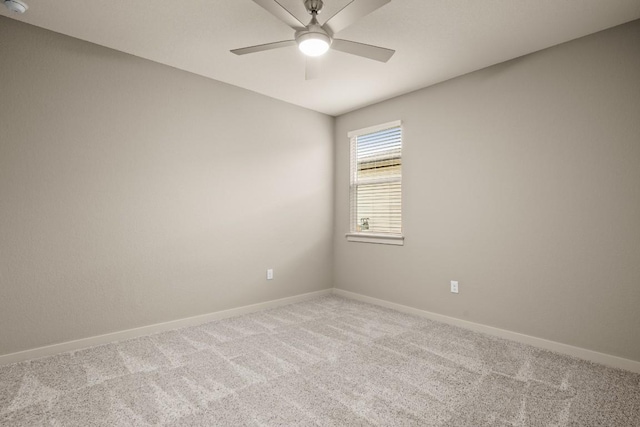 7800 Linnie Ln, Austin, TX 78724 - carpeted spare room with a ceiling fan and baseboards