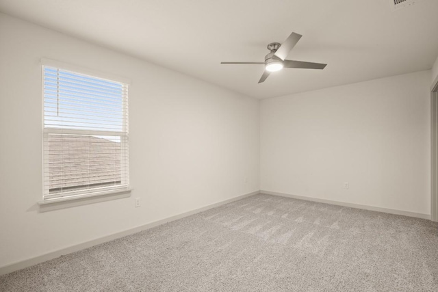 7800 Linnie Ln, Austin, TX 78724 - spare room with light colored carpet and ceiling fan