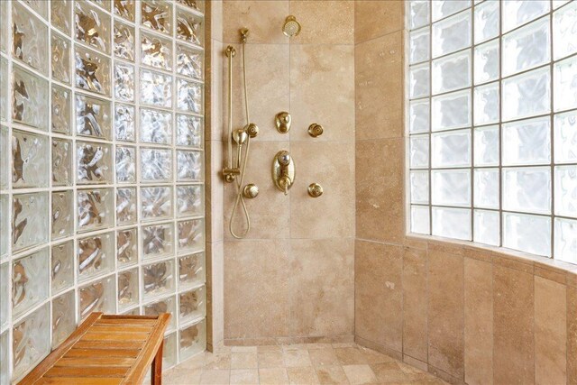 1317 Jack Nicklaus Cir, Salado, TX 76571 - bathroom with walk in shower