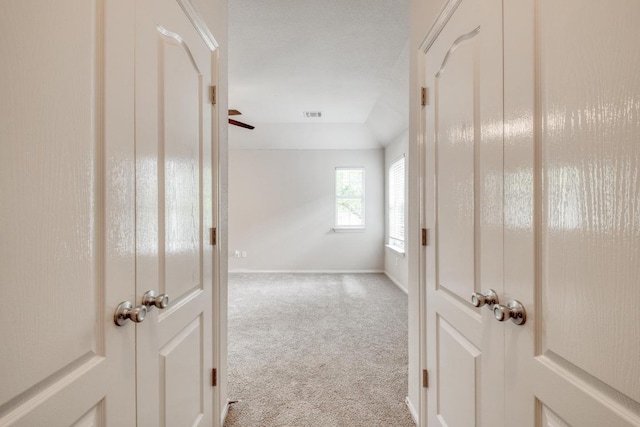 2209 Callaway Garden Ct, Pflugerville, TX 78660 - hall featuring carpet and baseboards
