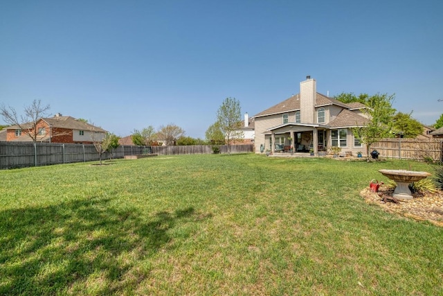 2209 Callaway Garden Ct, Pflugerville, TX 78660 - view of yard featuring a patio area