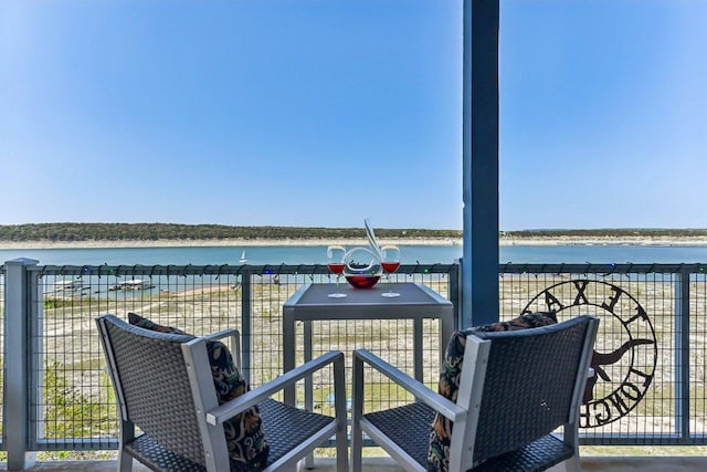 1813 Graveyard Point Rd, Austin, TX 78734 - balcony featuring a water view
