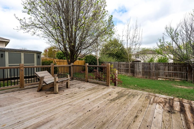 1290 Sweet Gum Dr, Kyle, TX 78640 - wooden deck with a sunroom