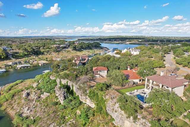 22000 Briarcliff Dr, Spicewood, TX 78669 - aerial view of property's location with a nearby body of water