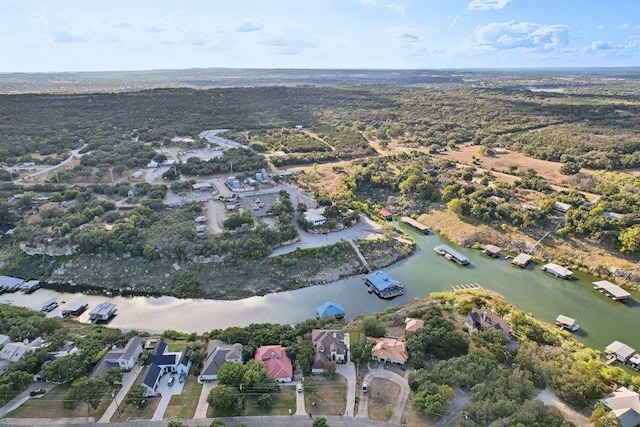 22000 Briarcliff Dr, Spicewood, TX 78669 - view of property location featuring a large body of water and nearby suburban area