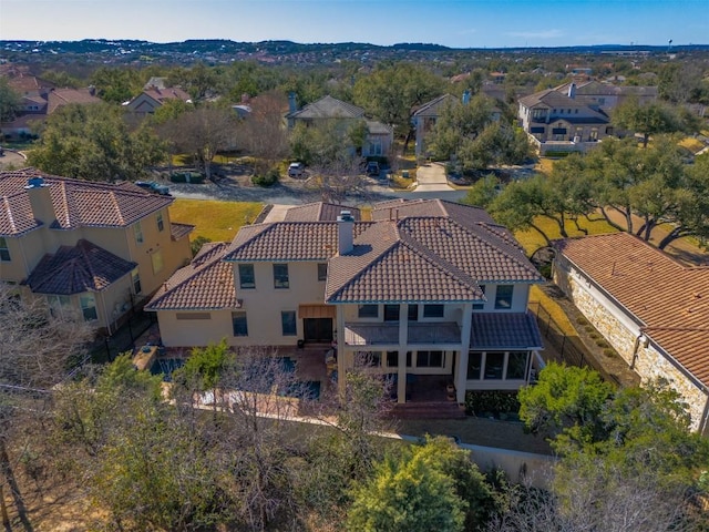 11 Hightrail Way, Austin, TX 78738 - aerial view of residential area