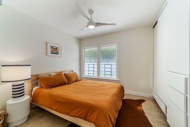 239 Brahan Blvd, San Antonio, TX 78215 - bedroom with a ceiling fan