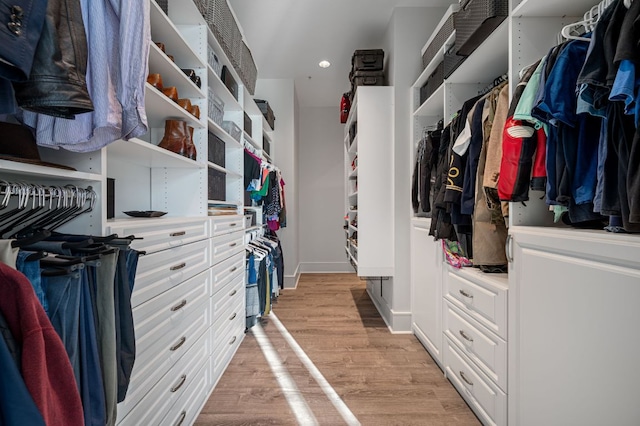 555 E 5th St Unit 2906, Austin, TX 78701 - spacious closet with light wood-type flooring