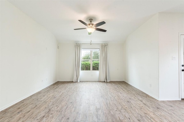 1713 Pahmeyer Path, New Braunfels, TX 78130 - unfurnished room with a ceiling fan and light wood-type flooring