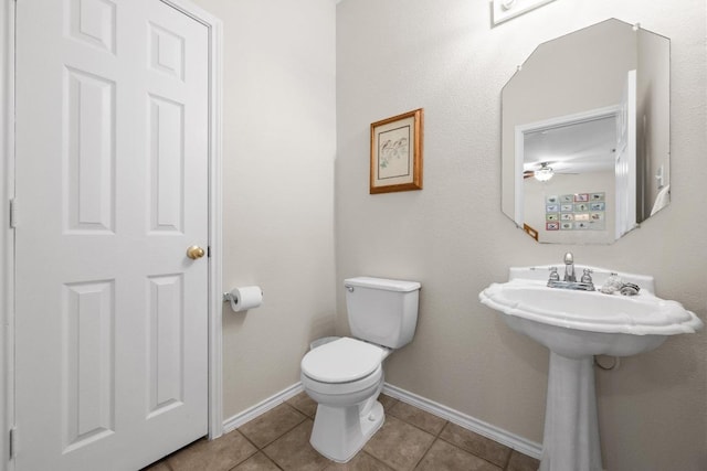 1012 Peyton Pl, Cedar Park, TX 78613 - bathroom featuring toilet and tile patterned flooring