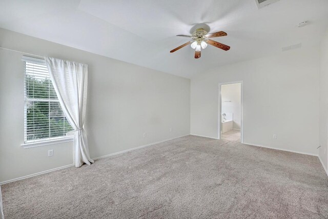 1012 Peyton Pl, Cedar Park, TX 78613 - carpeted empty room with a ceiling fan and plenty of natural light