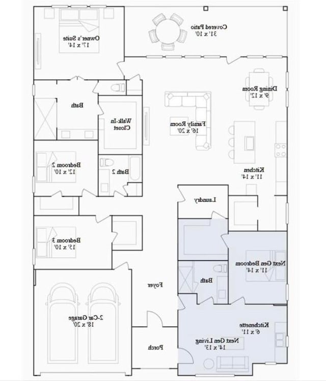 22046 Gateway Arch Dr, Porter, TX 77365 - home floor plan
