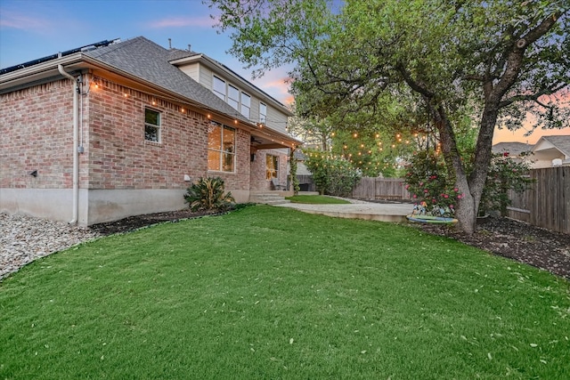431 Ridgetop Bnd, Cedar Park, TX 78613 - view of yard at dusk