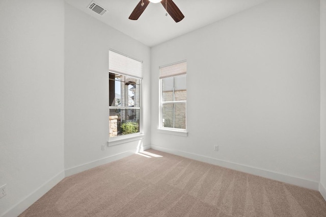 206 Olivia Dr Unit 120, Austin, TX 78738 - carpeted spare room featuring a ceiling fan and baseboards